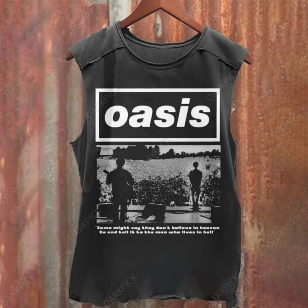 Vintage Washed Oasis Band Tank Top