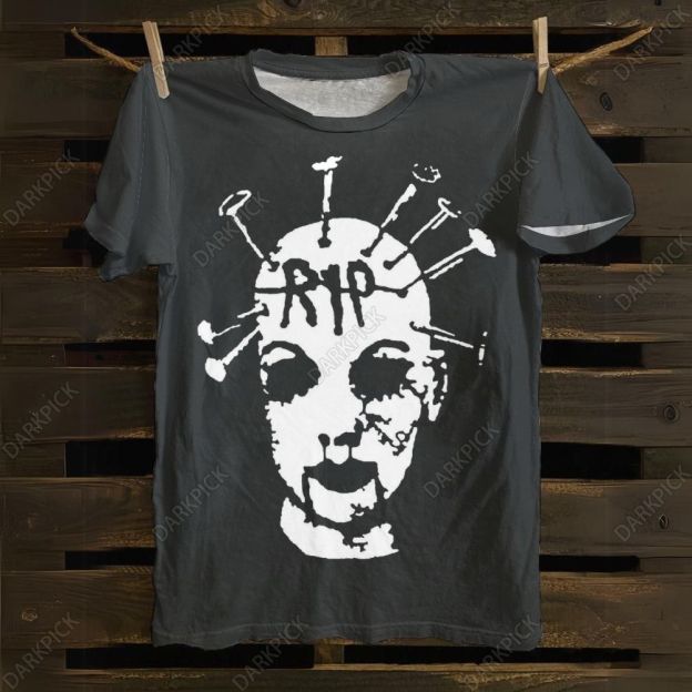 Cotton Alien Sex Fiend Band RIP T-shirt