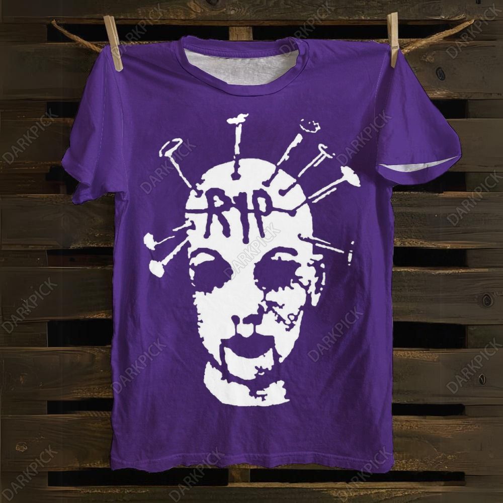 Cotton Alien Sex Fiend Band RIP T-shirt