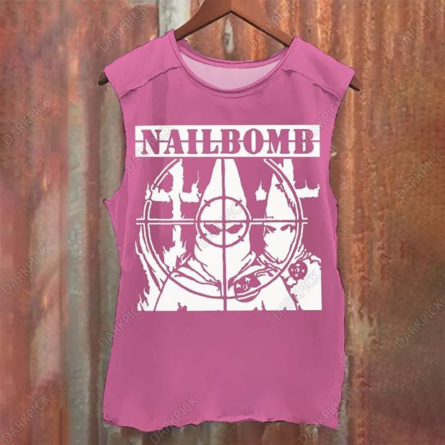 Nailbomb Band Klan Hunter Vintage Washed Tank Top