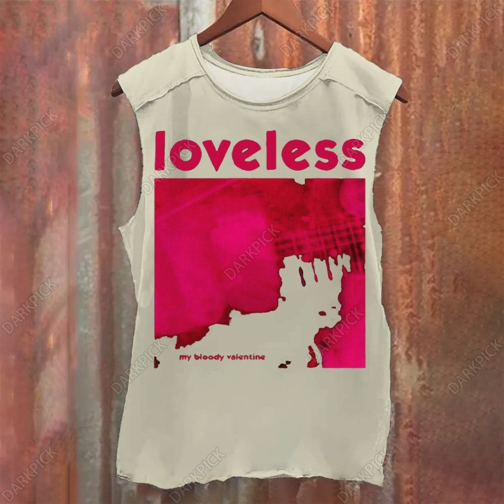 Vintage Washed My Bloody Valentine Band Loveless Tank Top