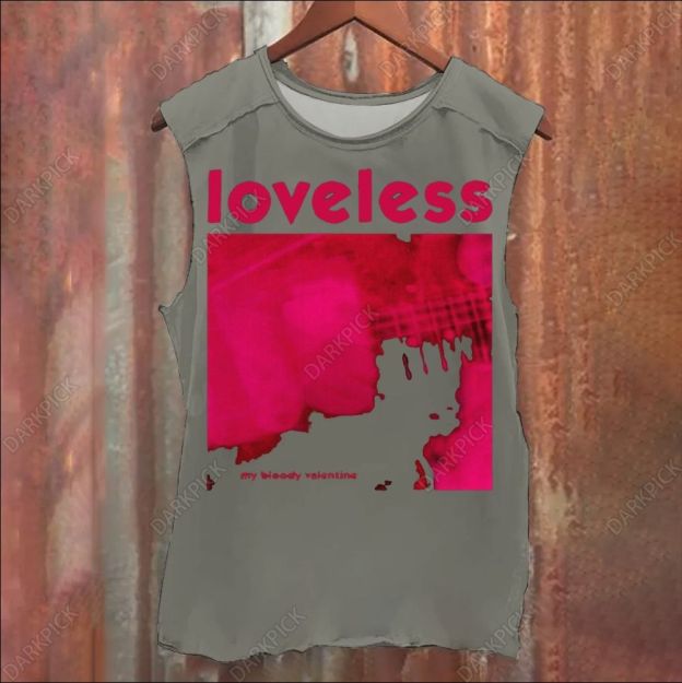 Vintage Washed My Bloody Valentine Band Loveless Tank Top