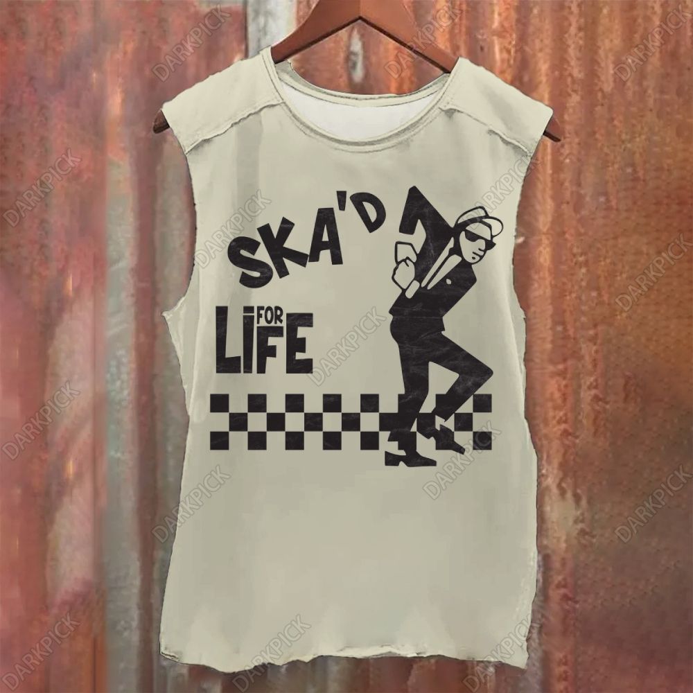 Vintage Washed The Specials Band Tank Top