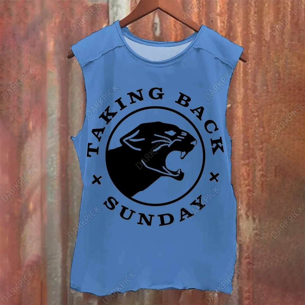 Vintage Washed Taking Back Sunday Band Tank Top