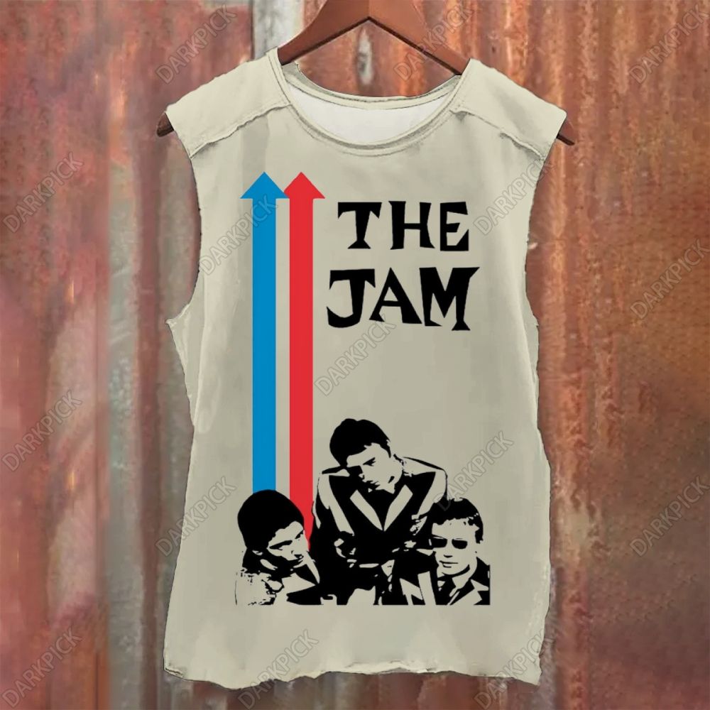 The Jam Rock Band Vintage Washed Tank Top