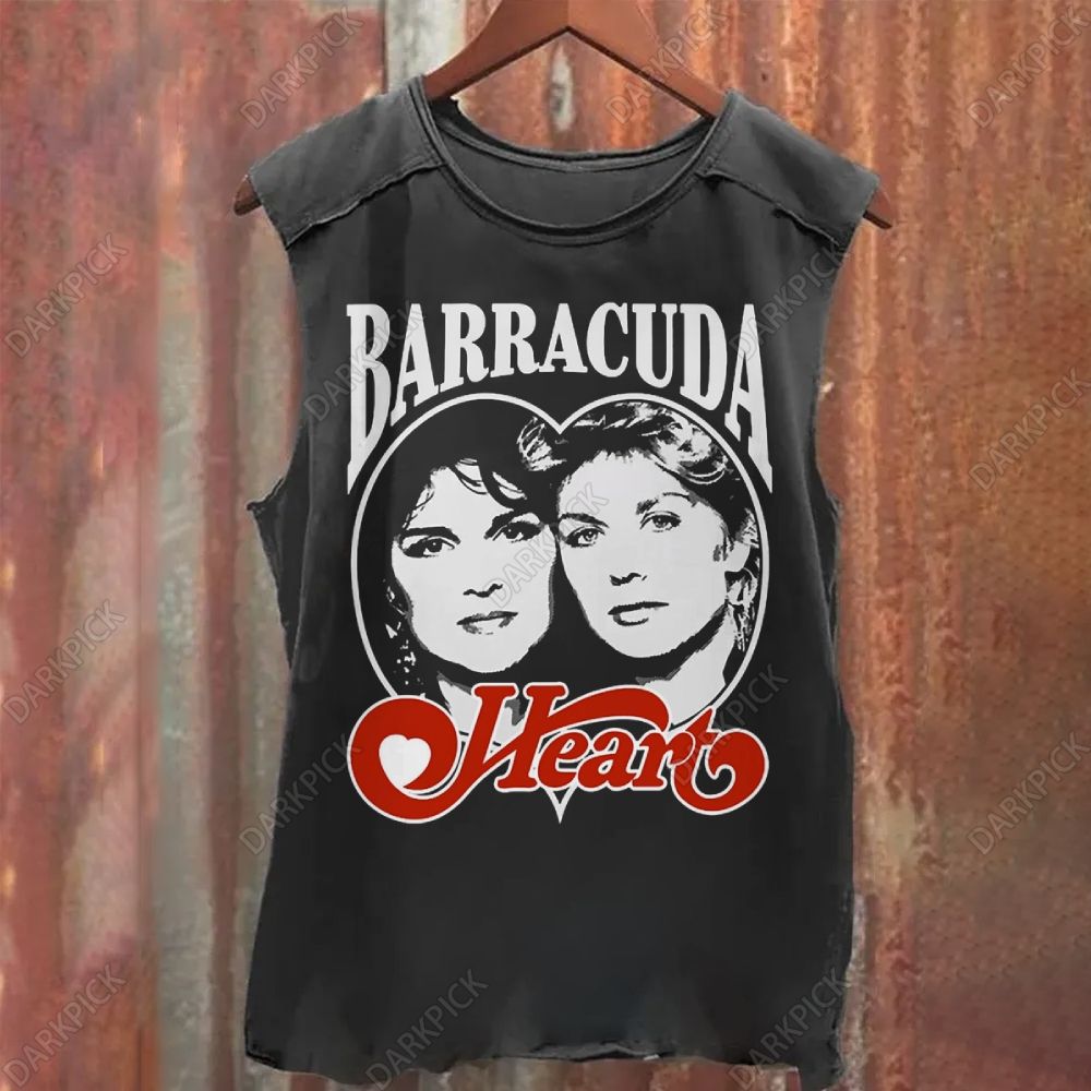 Heart Band barracuda Vintage Washed Tank Top