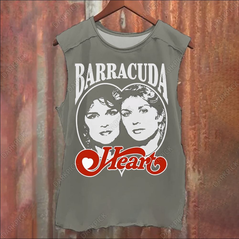 Heart Band barracuda Vintage Washed Tank Top