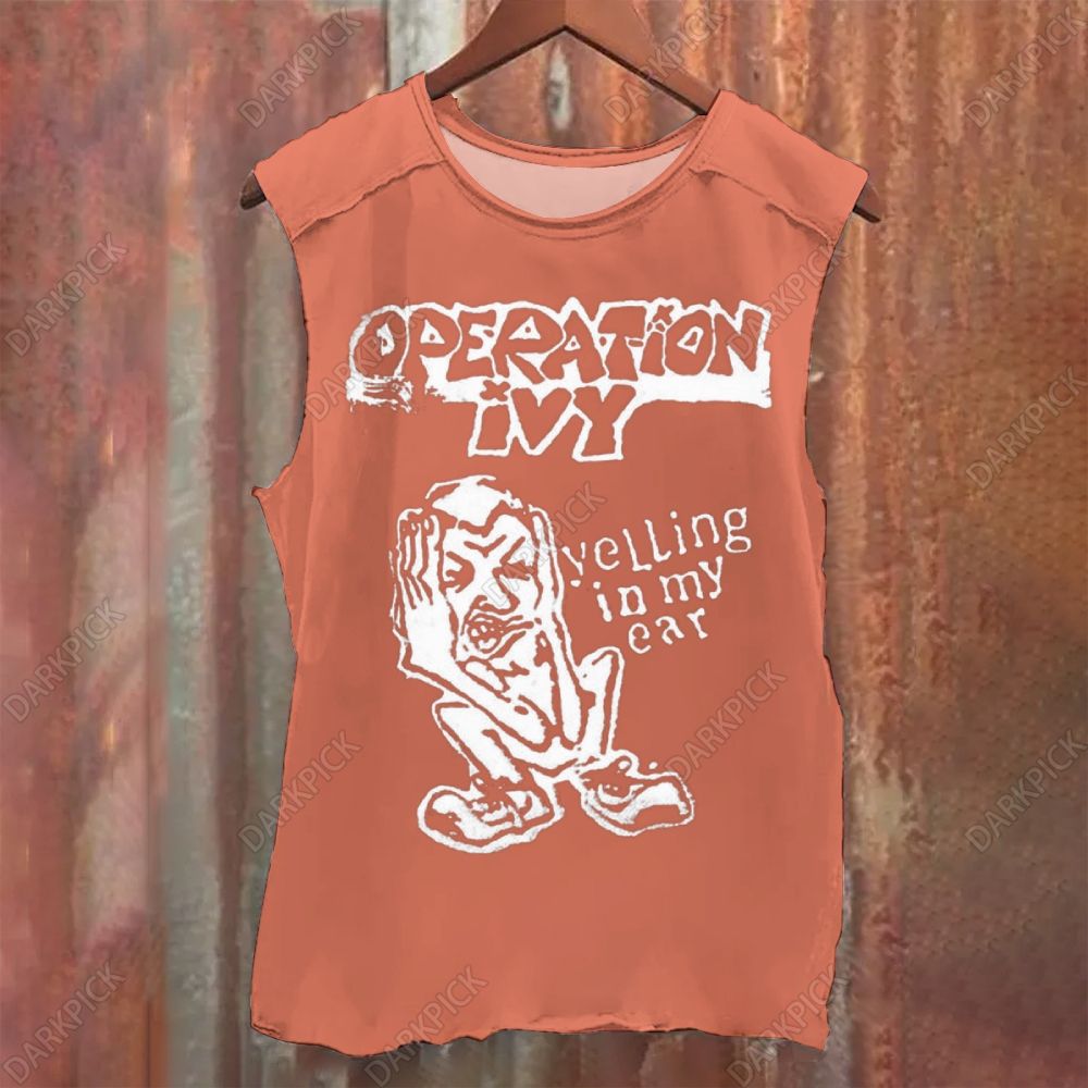 Operation Ivy Rock Band Vintage Washed Tank Top