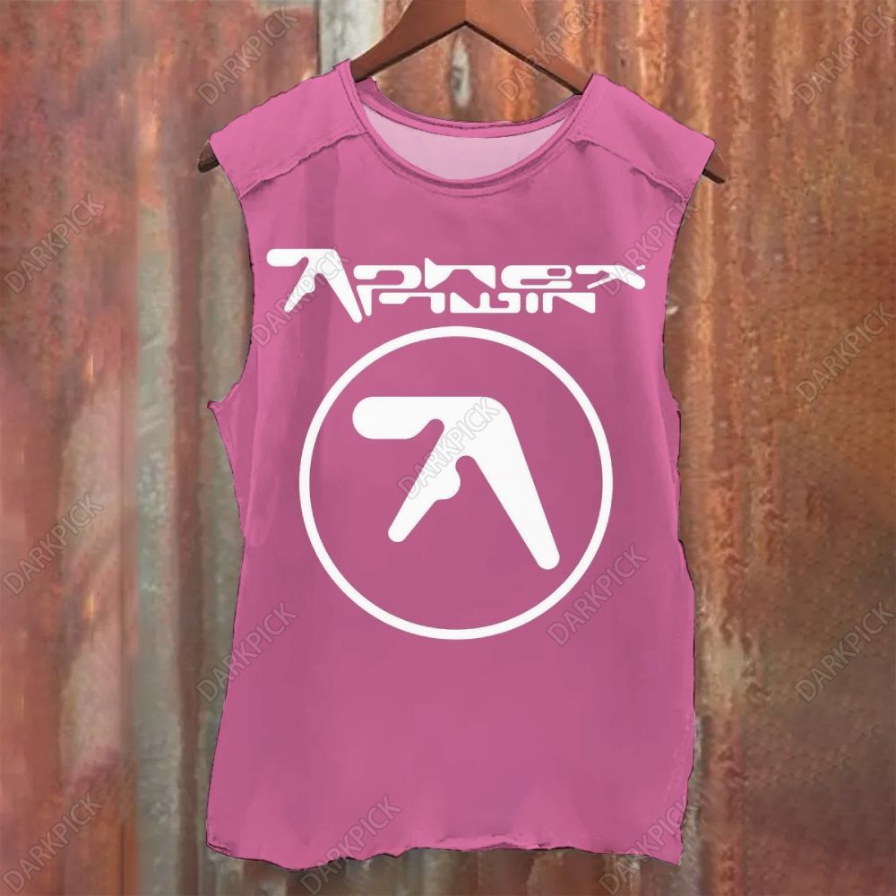 Vintage Washed  Aphex Twin Musicians Tank Top