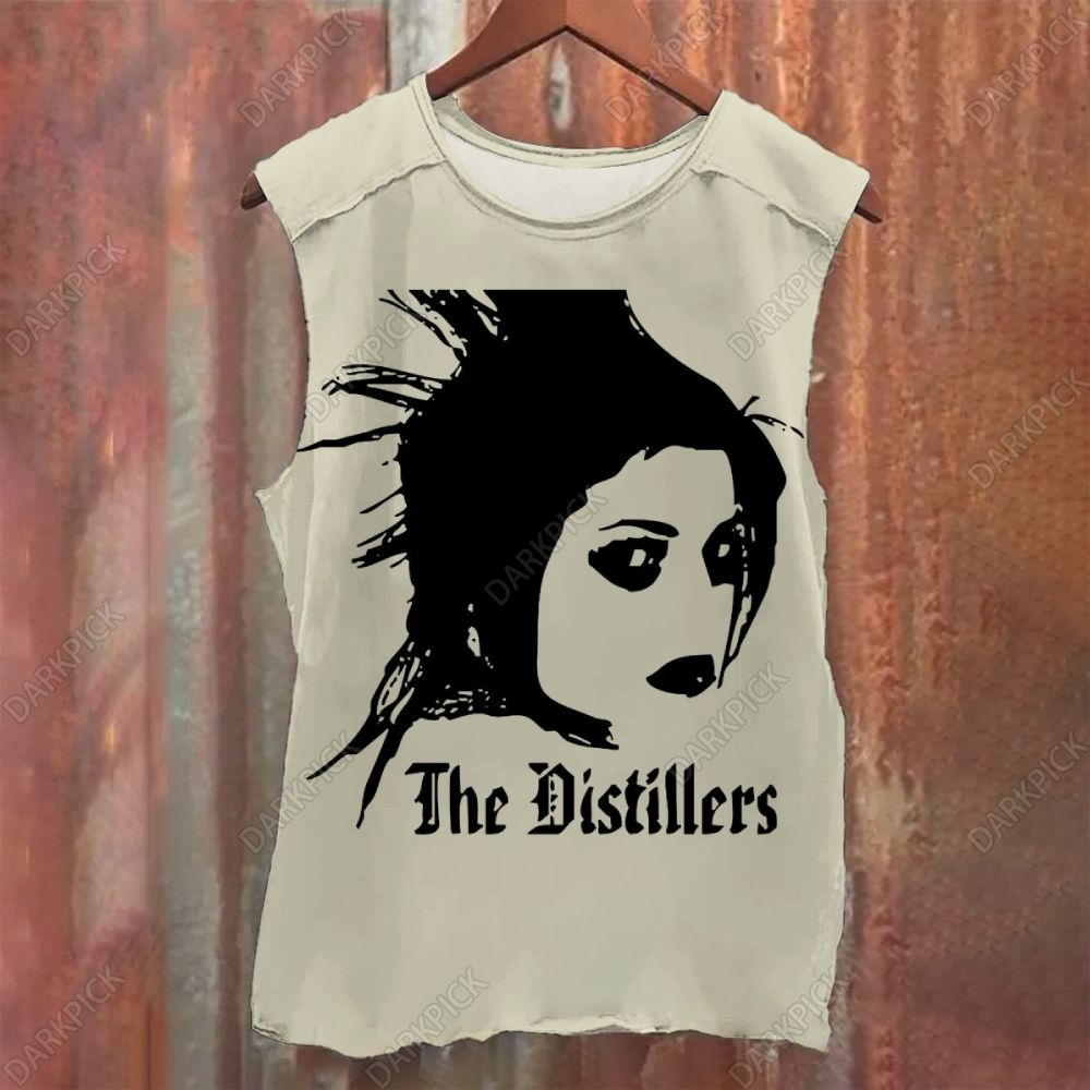 The Distillers Band Vintage Washed Tank Top