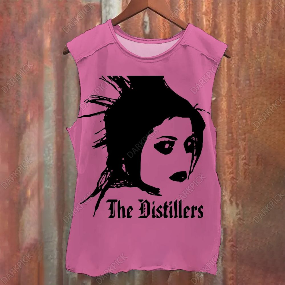 The Distillers Band Vintage Washed Tank Top