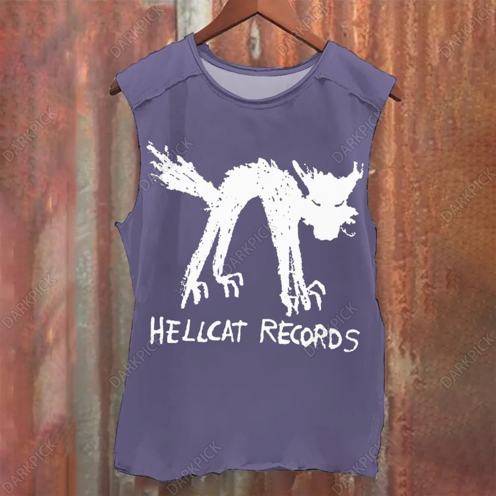 Vintage Washed Hellcat Records Tank Top