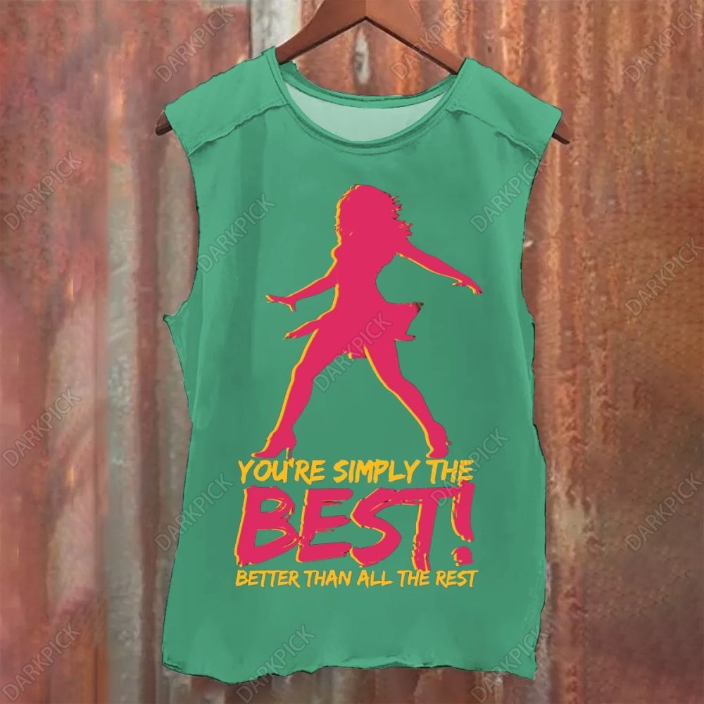 Vintage Washed Tina Turner Singer The Best Tank Top