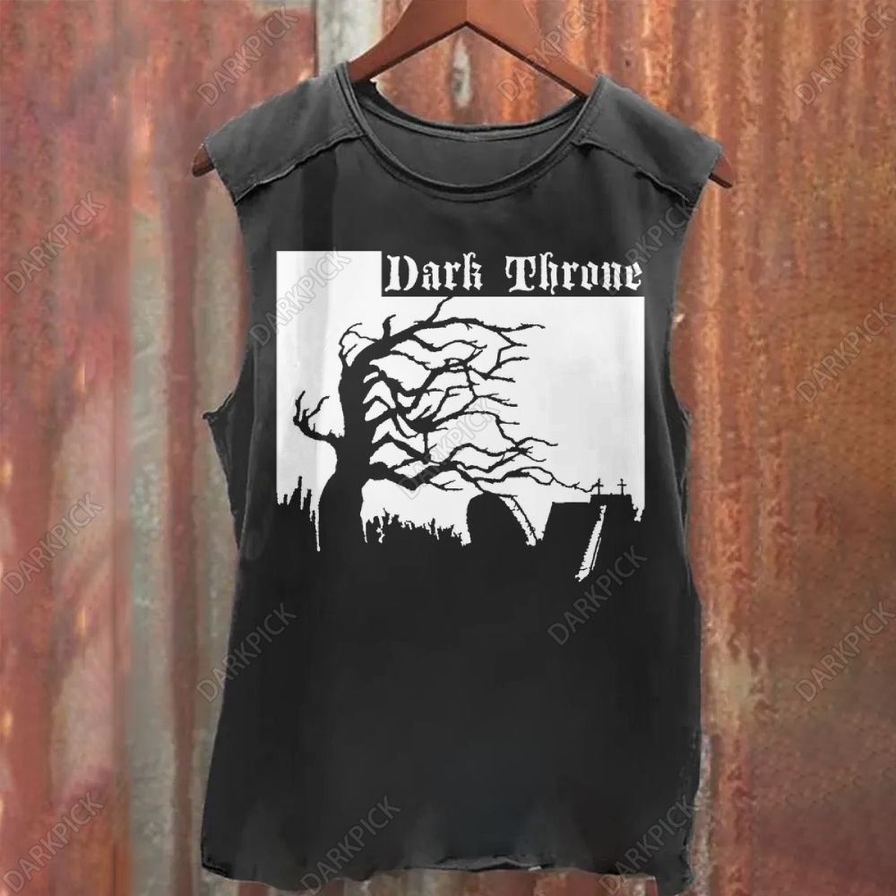Darkthrone Band Vintage Washed Tank Top