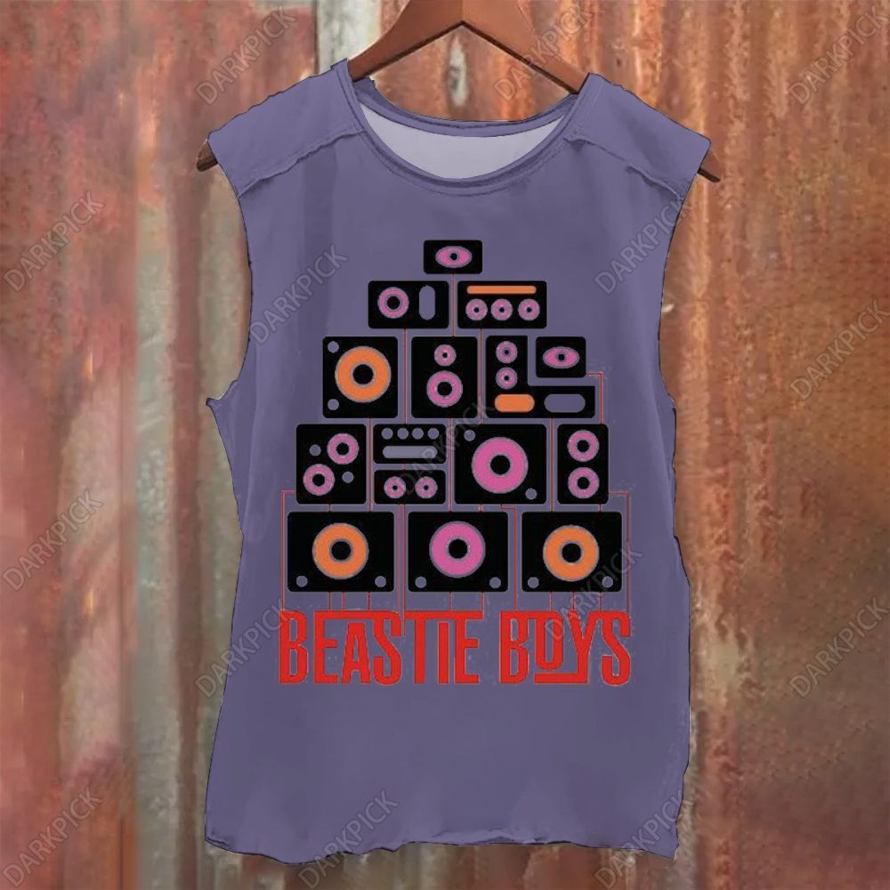 Beastie Boys Band Vintage Washed Tank Top