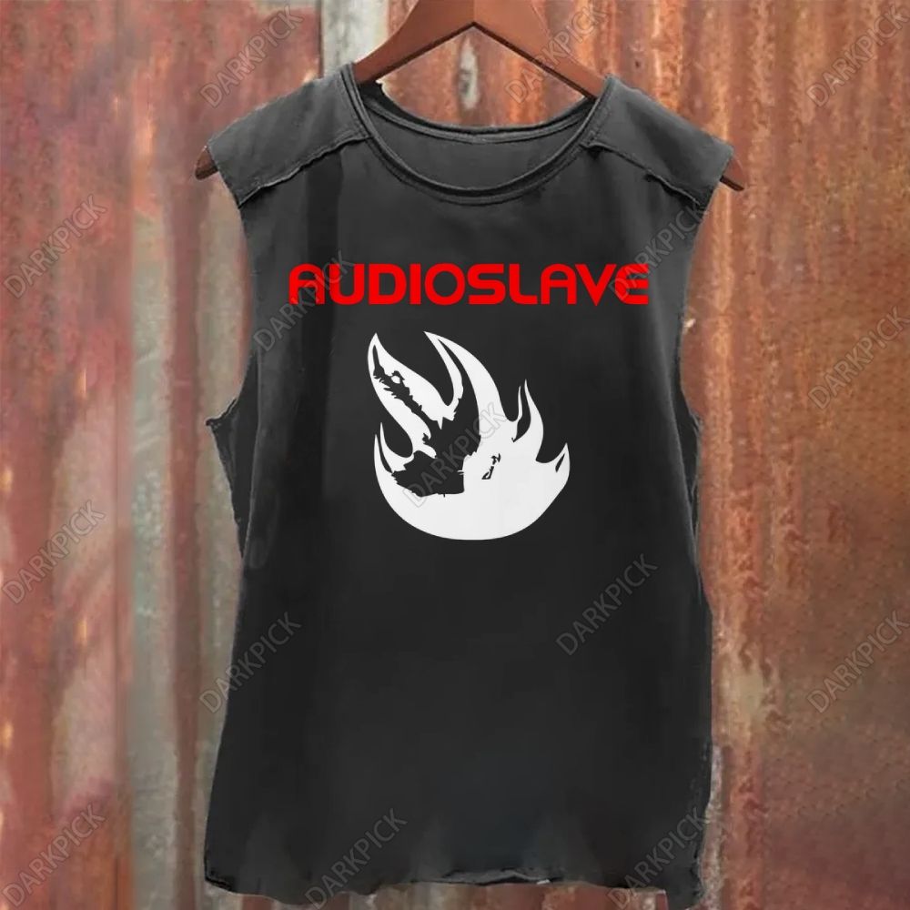 Audioslave Band  Vintage Washed Tank Top