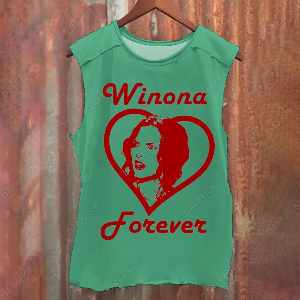 Vintage Washed Winona Forever Band Tank Top