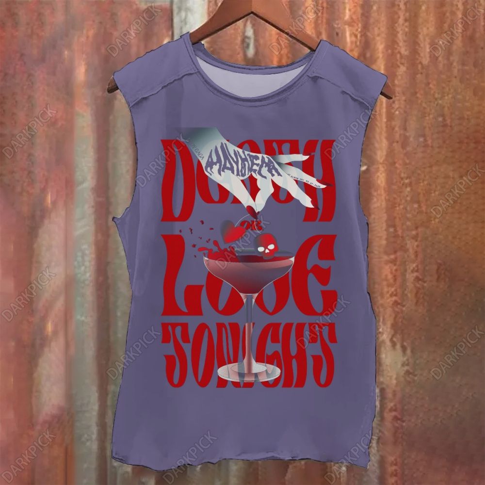 Vintage Washed Lady Gaga Mayhem Tank Top