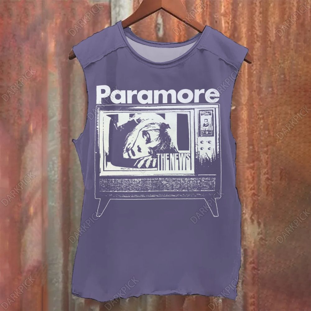Paramore Band  Vintage Washed Tank Top
