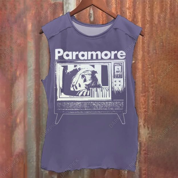 Paramore Band  Vintage Washed Tank Top