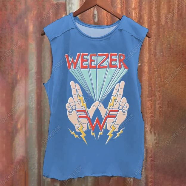 Vintage Washed Weezer Band Tank Top