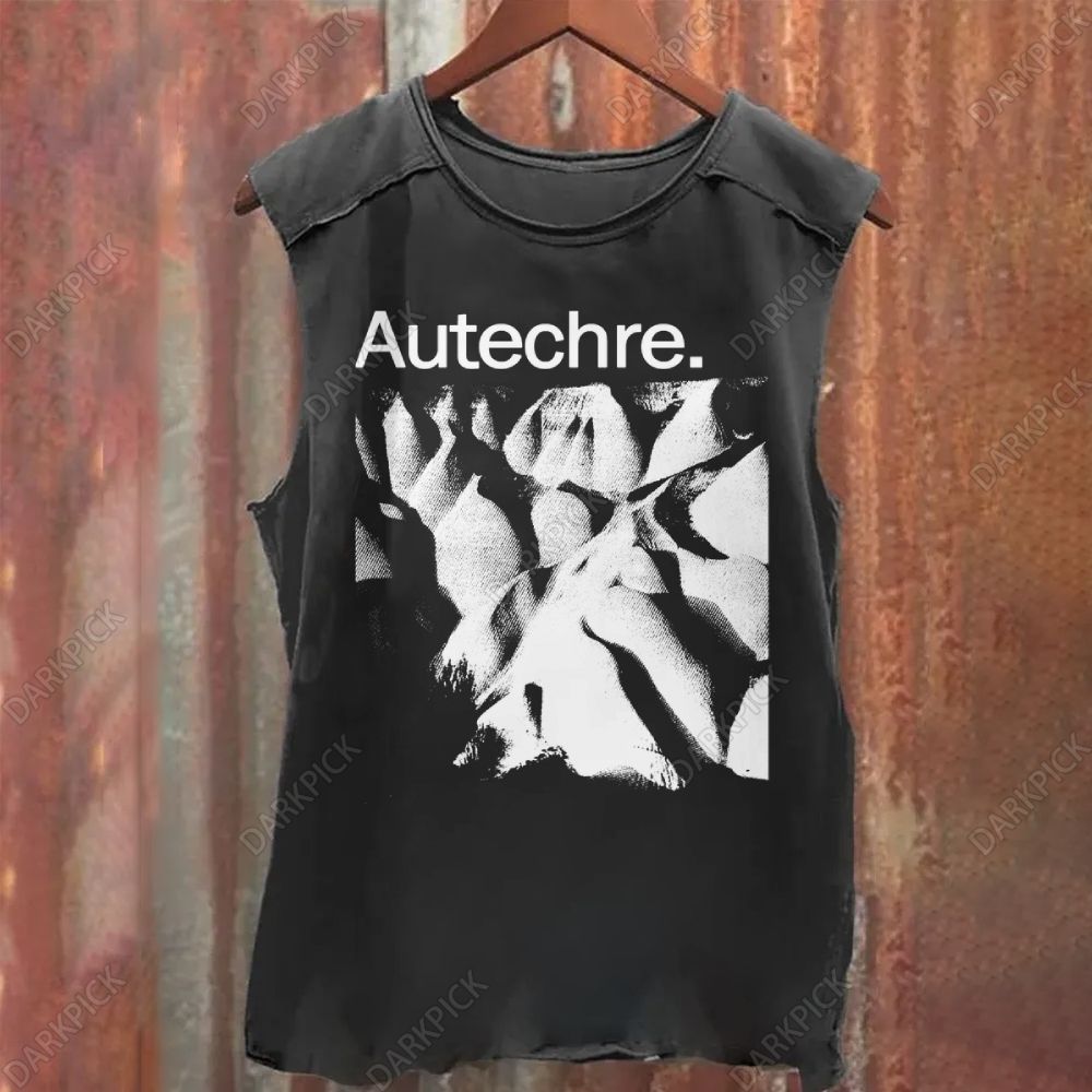 Vintage Washed Autechre Amber Music Tank Top