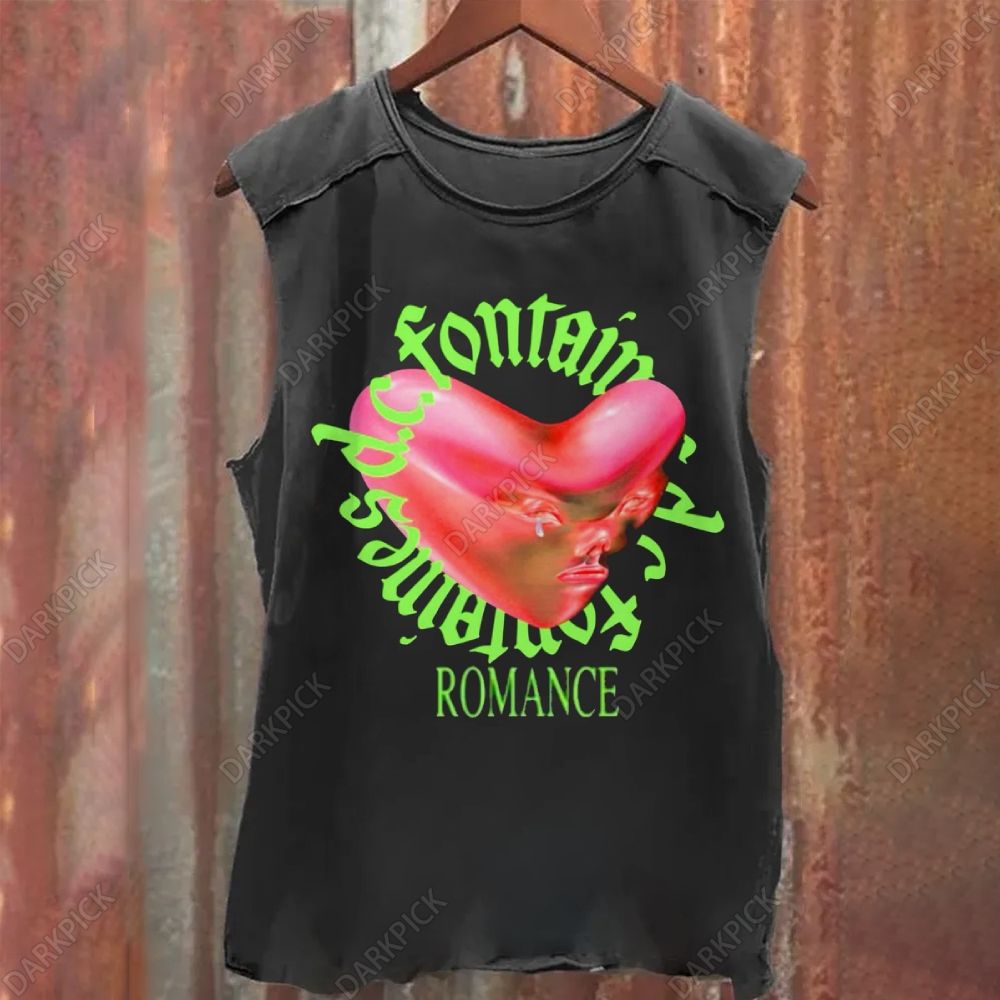 Fontaines D.C Band Vintage Washed Tank Top