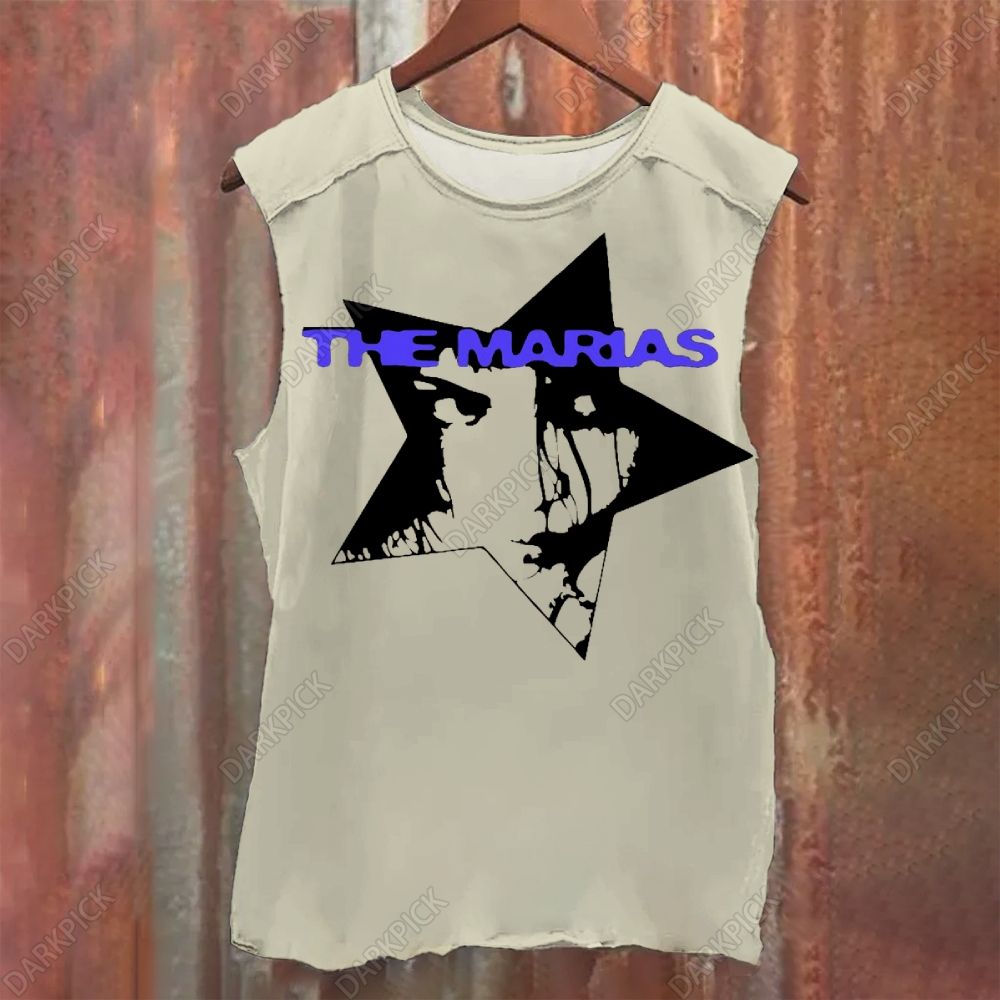 Vintage Washed The Marías Band  Tank Top