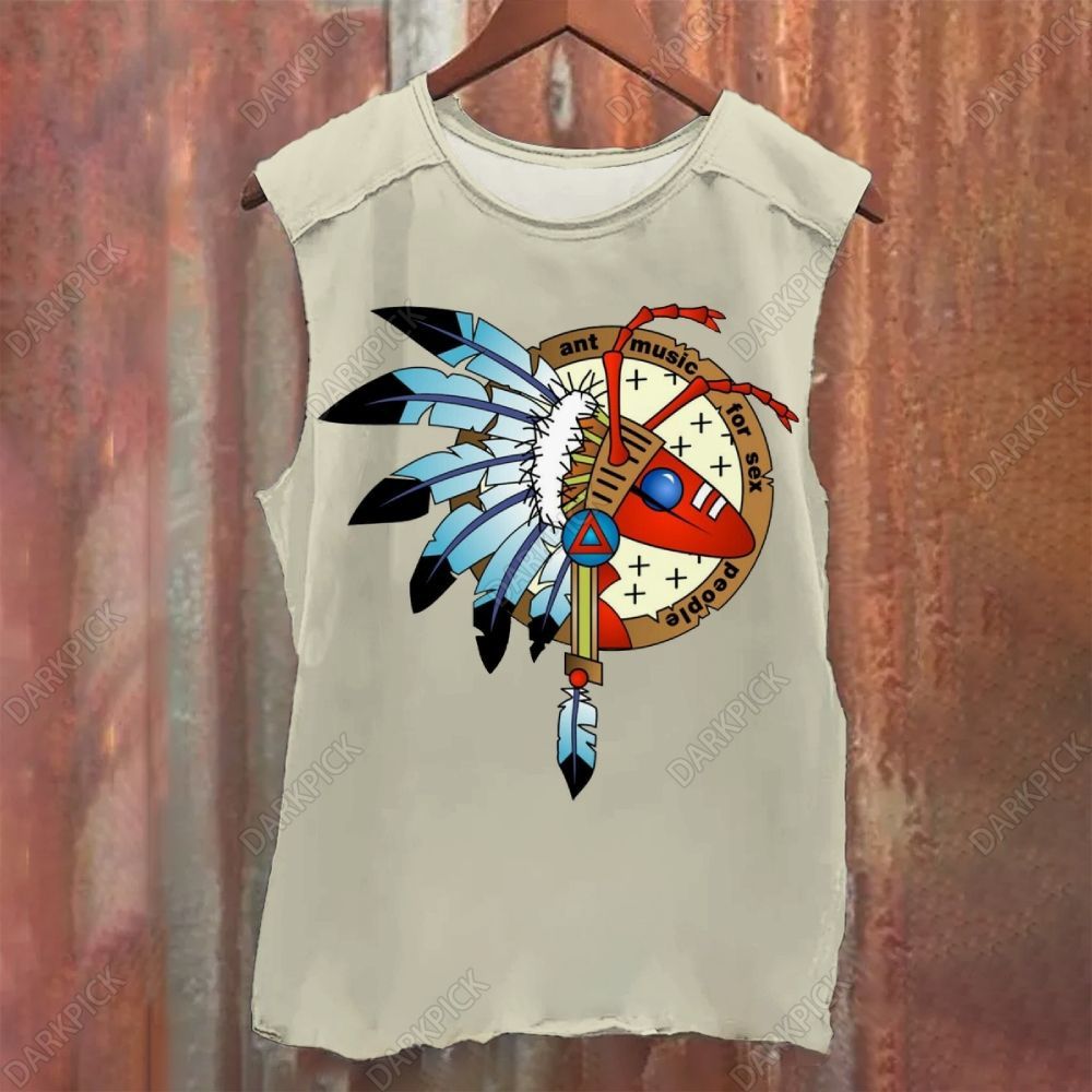 Vintage Washed Adam And The Ants Band Tank Top