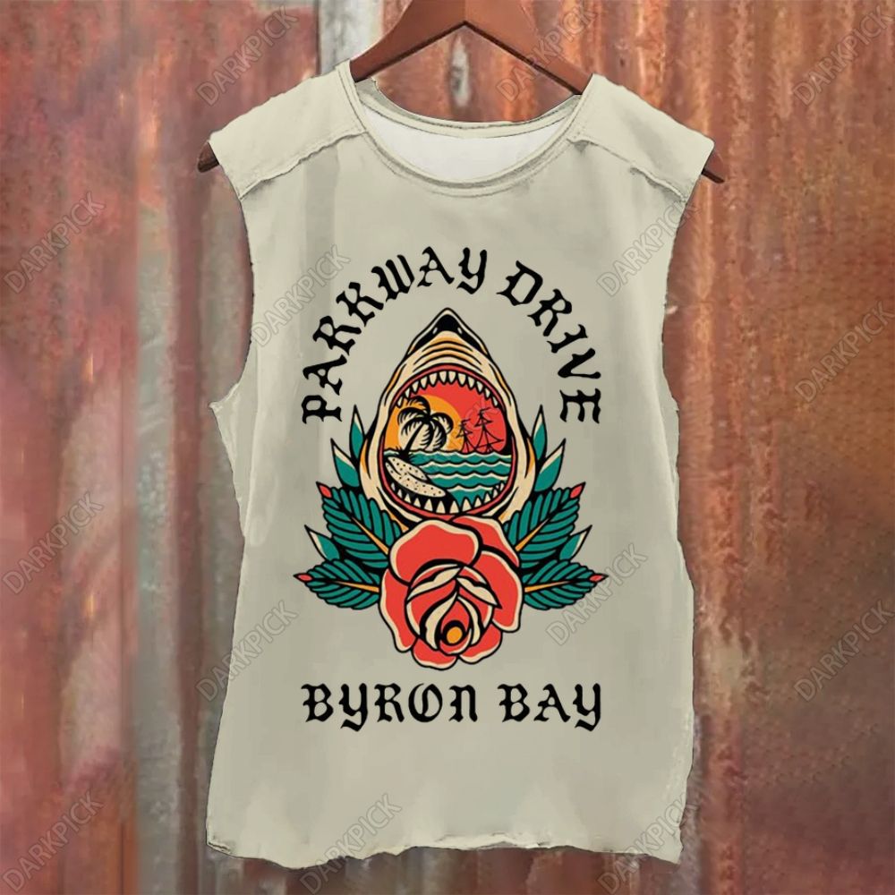 Vintage Washed Parkway Drive Band Tank Top