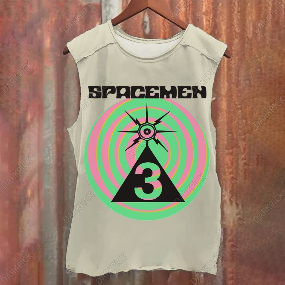 Vintage Washed Spacemen 3 Rock Band Tank Top