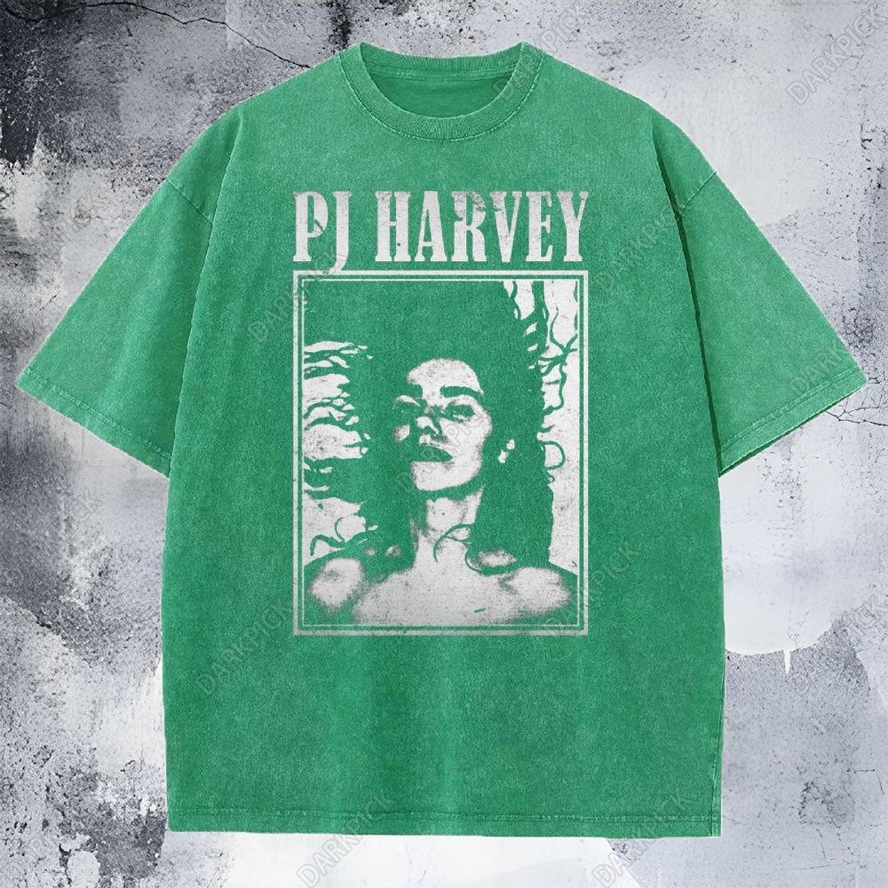 ヴィンテージ pj harvey Tシャツ PJ HARVEY T SHIRT Is This Desire Vinyl CD Album Cover Tee TE2655