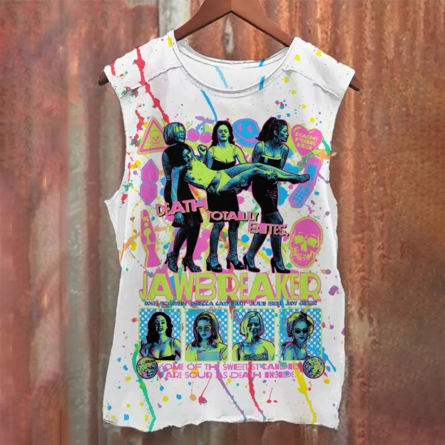 Jawbreaker Horror Movie Casual Printed Tank Top