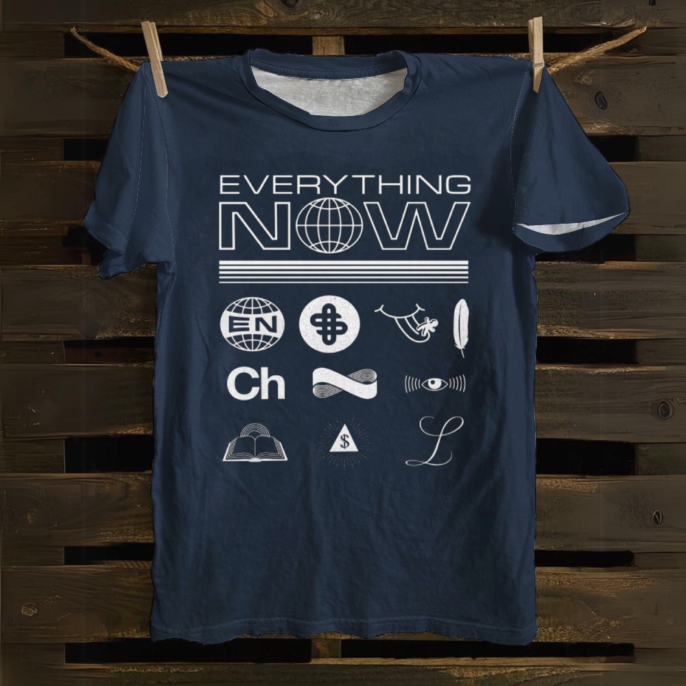 Arcade Fire Band  Everything Now Cotton T-shirt