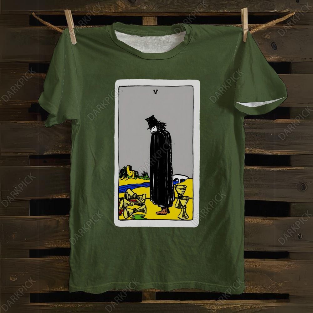 The Babadook horror tarot card  Cotton T-shirt