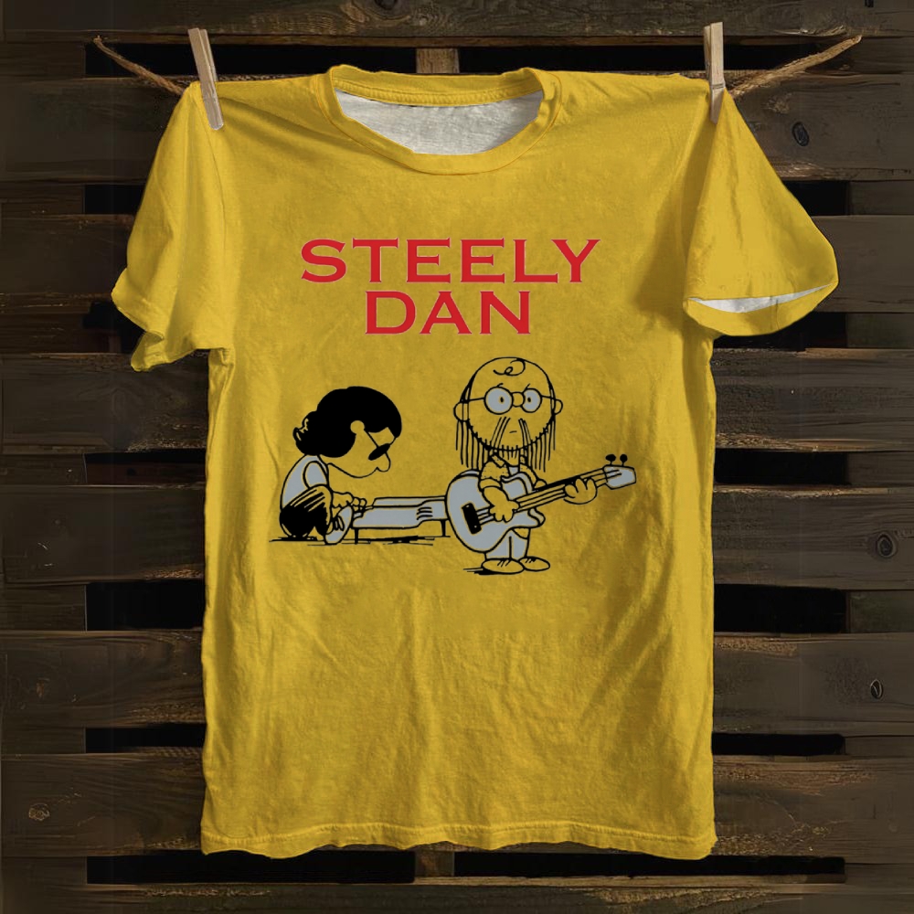 Steely Dan Band Cotton T-shirt – darkpick