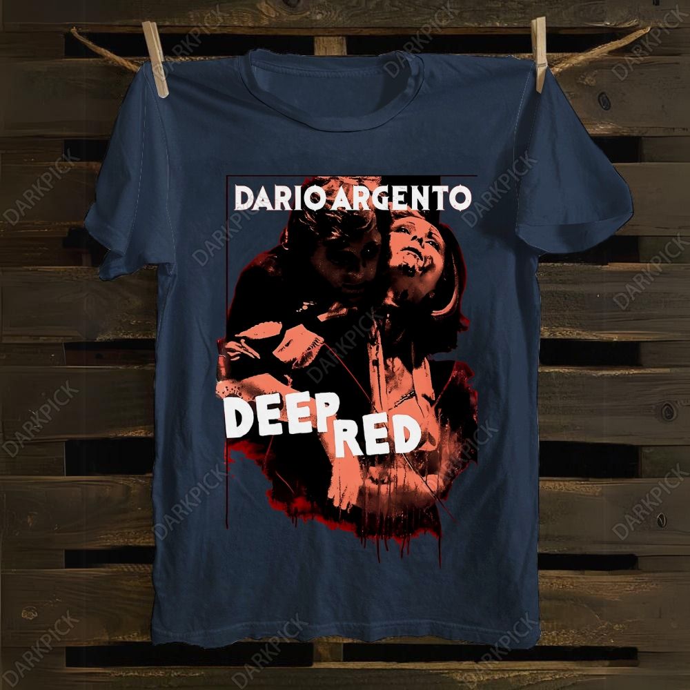 Deep Red horror movie cotton T-shirt