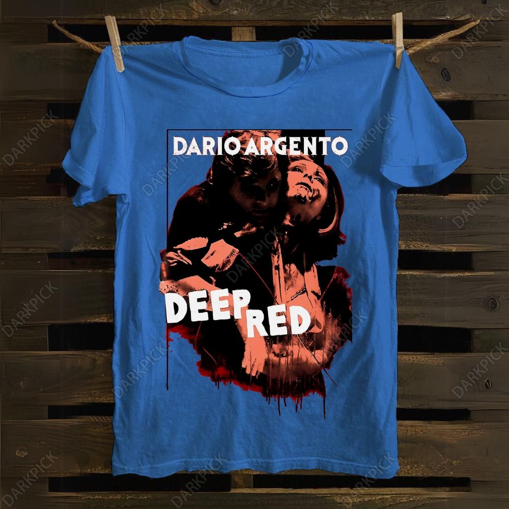 Deep Red horror movie cotton T-shirt