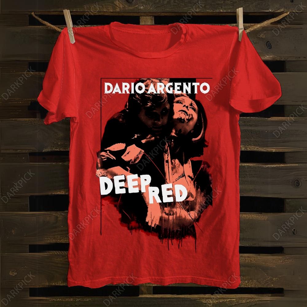 Deep Red horror movie cotton T-shirt