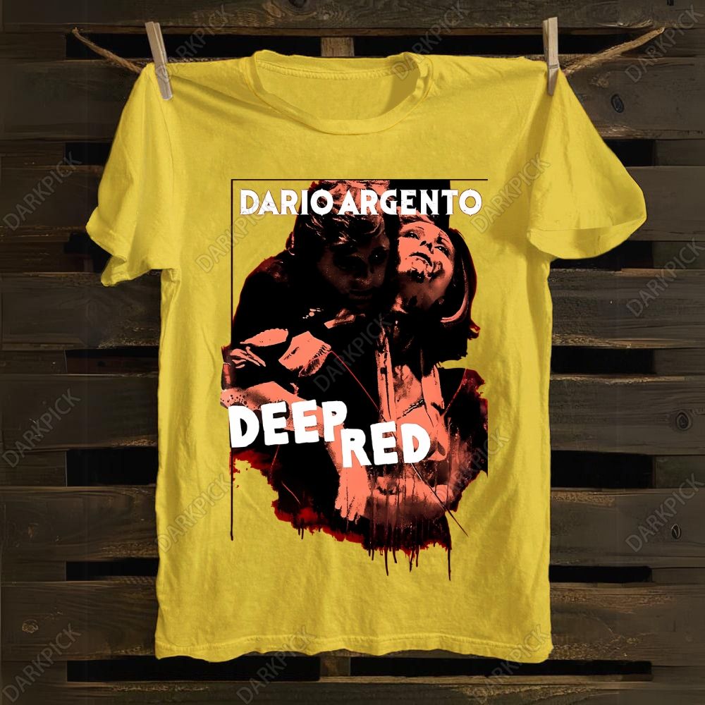 Deep Red horror movie cotton T-shirt