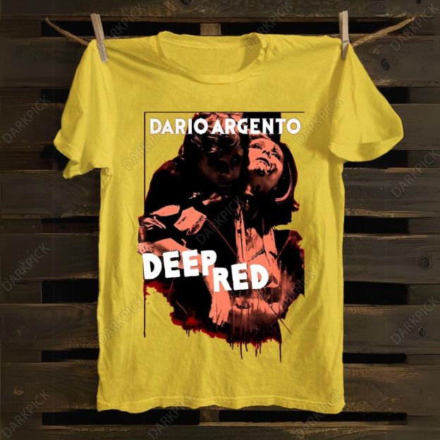 Deep Red horror movie cotton T-shirt