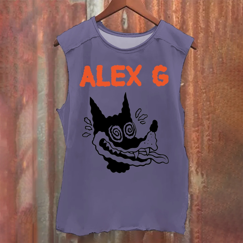 Alex G Musician Washed Tank Top