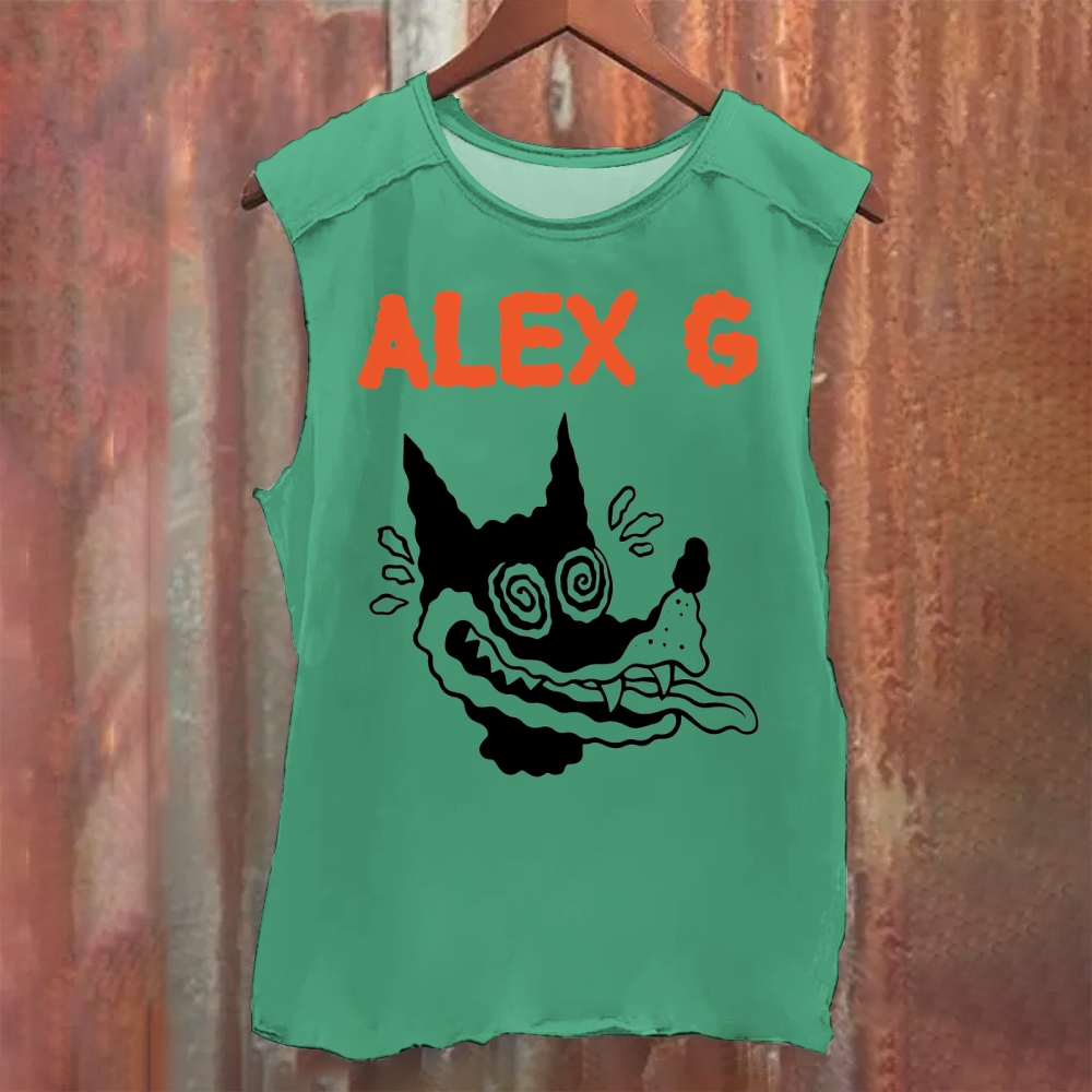 Alex G Musician Washed Tank Top