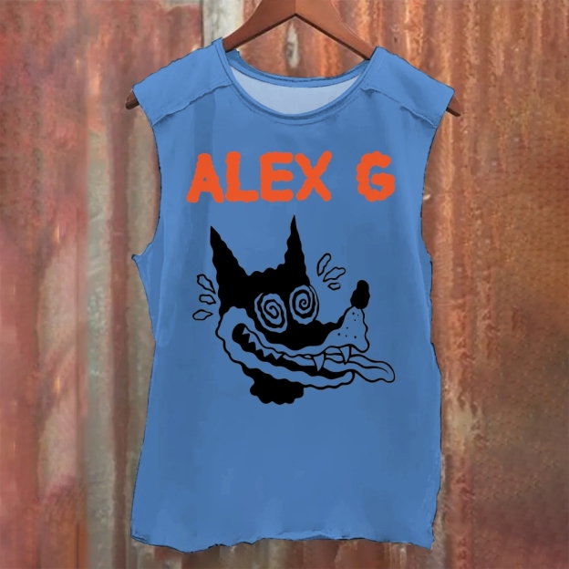 Alex G Musician Washed Tank Top