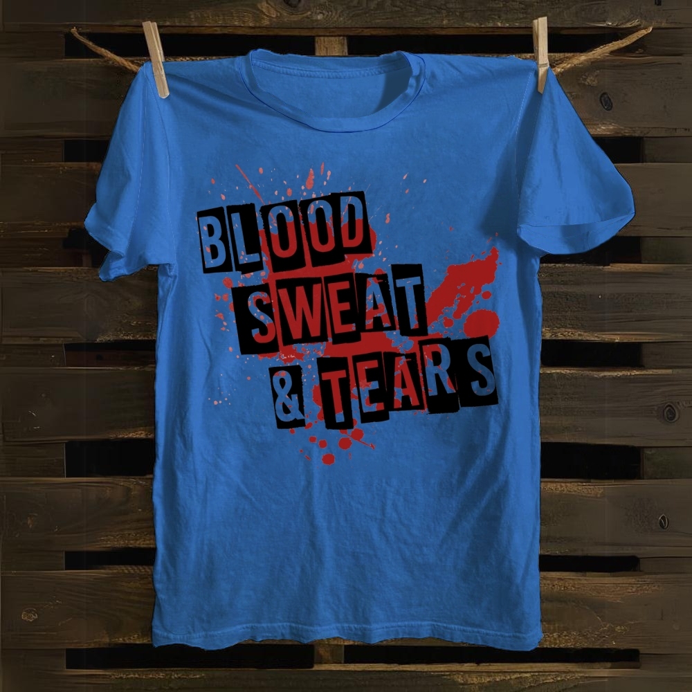 Blood, Sweat & Tears Band cotton T-shirt