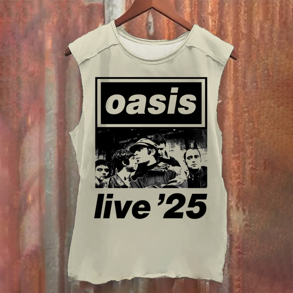 Oasis Band Live 25 Tour Tank Top