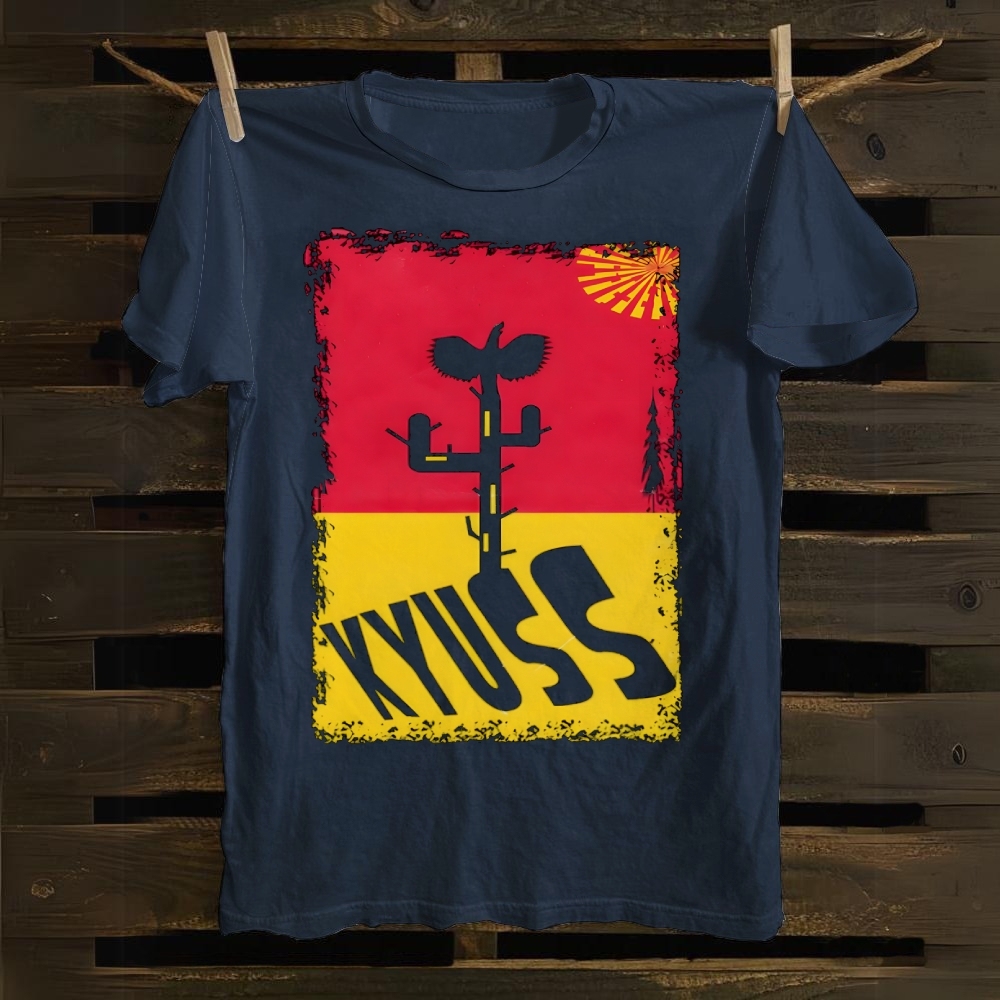 Kyuss Band cotton T-shirt