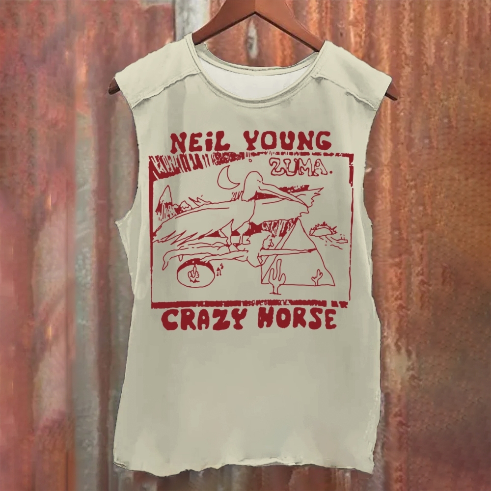 Neil young Crazy Horse Tank Top