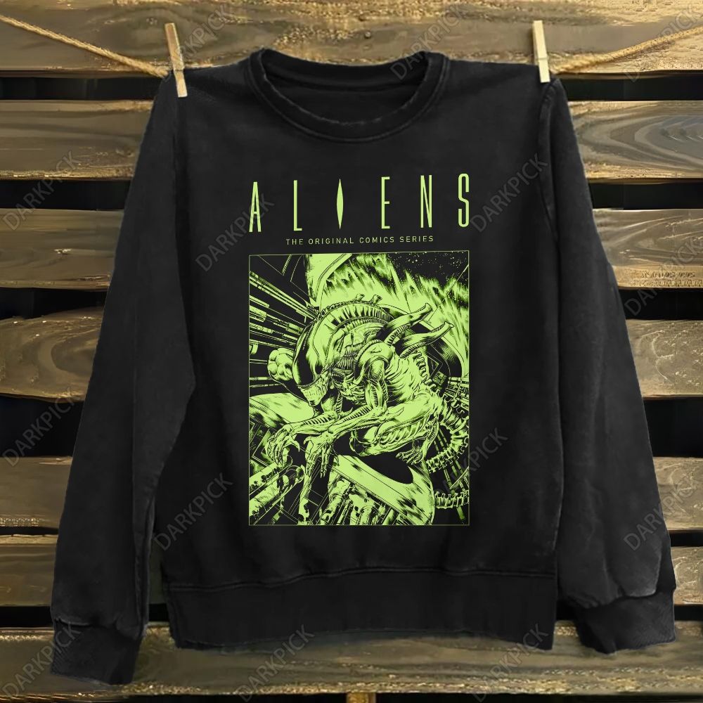 ALIENS COMICS  Cotton Sweatshirt