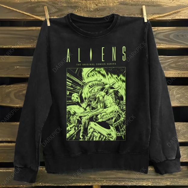 ALIENS COMICS  Cotton Sweatshirt